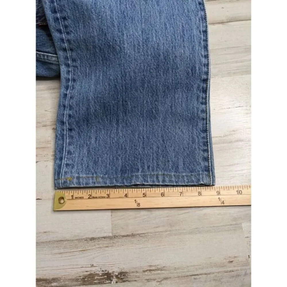 Levis‎ 501 Jeans Mens 36x29 (34X27) Blue Original Straight Denim Button Fly